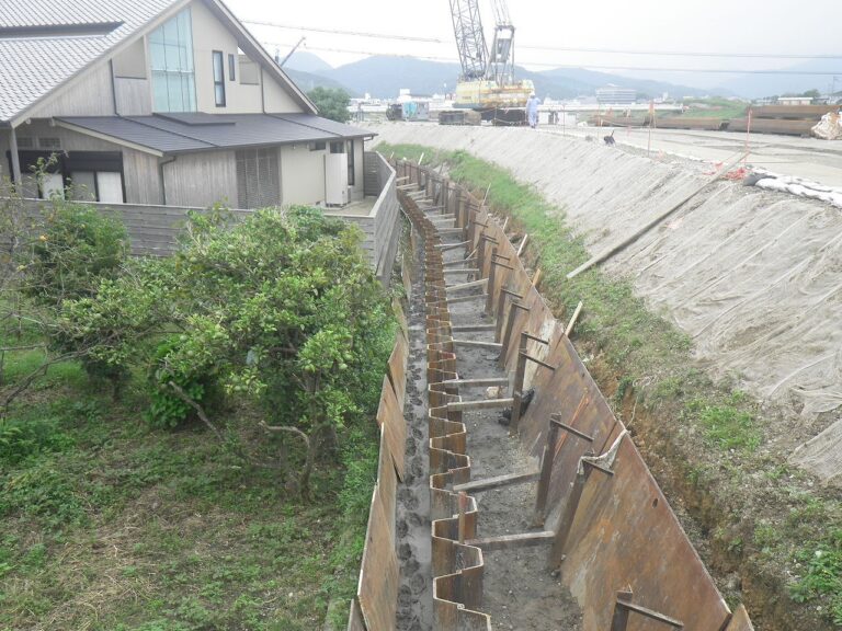 平成28年度　桑野川右岸住吉堤防耐震対策工事（その1）