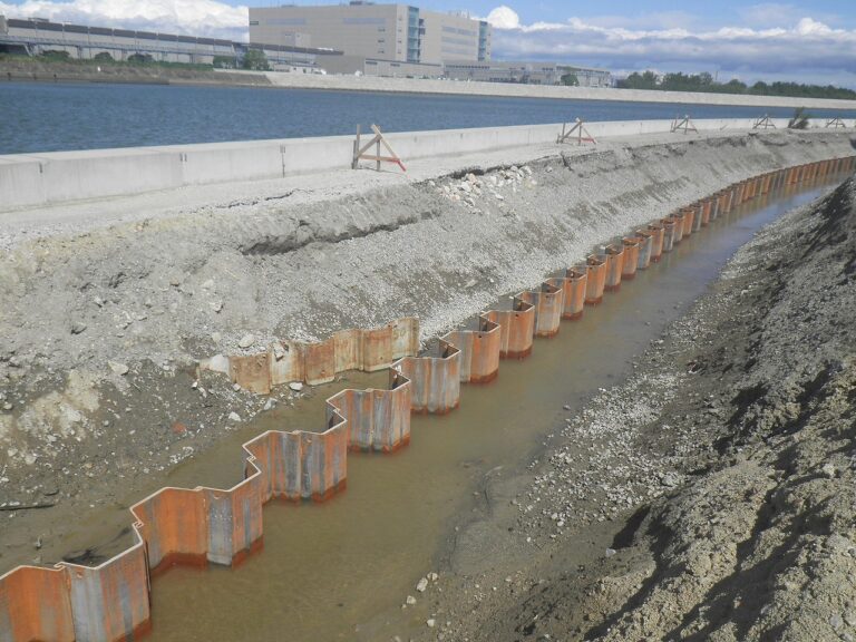 平成30年度　桑野川右岸黒津地堤防工事