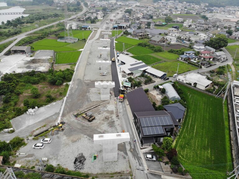 令和３～４年度 横断道江田高架橋下部PA4～PA30工事